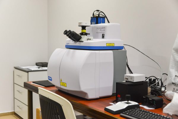 LA.TE. ANDES - Sistema de espectrometría Raman Horiba Xplora Plus