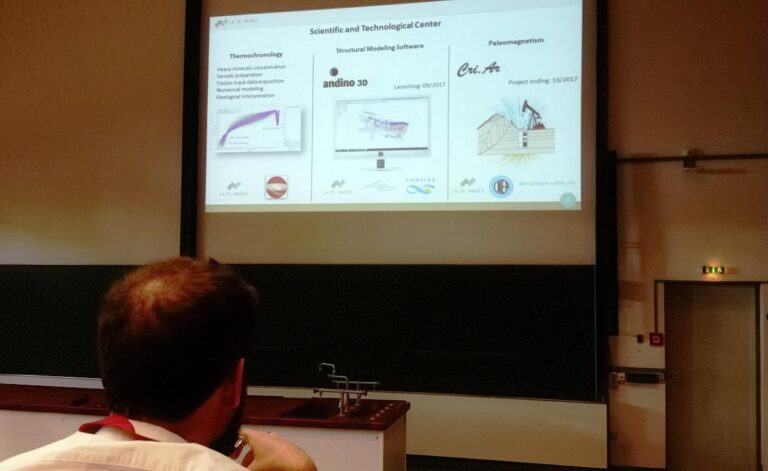Presentación de LaTe Andes en el 24th Colloquium on Latin American Earth Sciences
