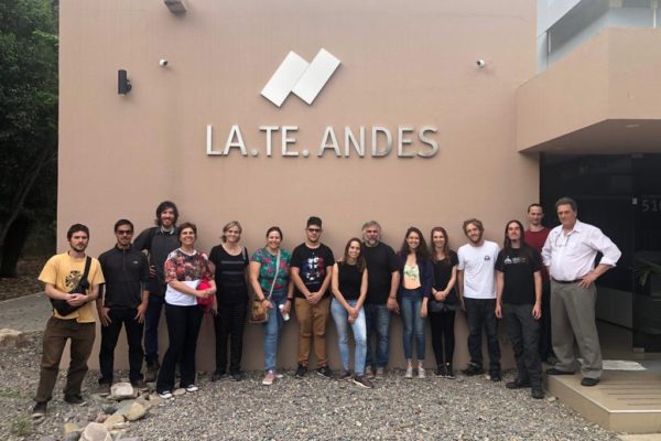 Visita de la Universidad Federal de Río Grande del Sur, Brasil