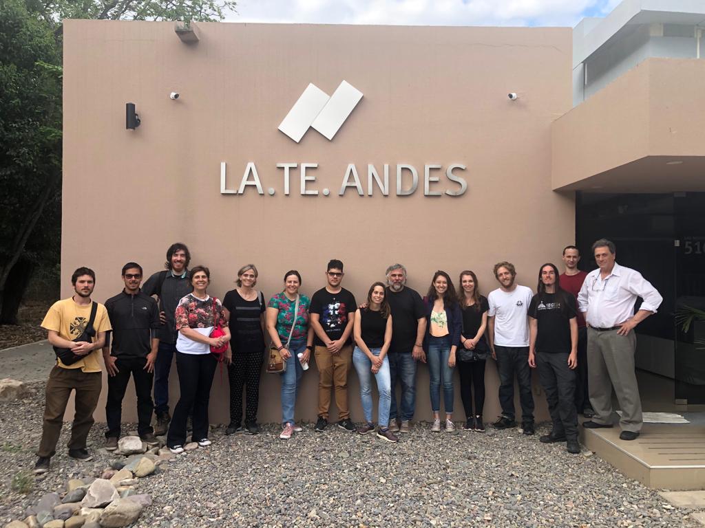 Visita de la Universidad Federal de Río Grande del Sur, Brasil