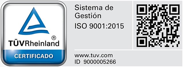 QR Certificación ISO 9001:2015 - LA.TE. ANDES
