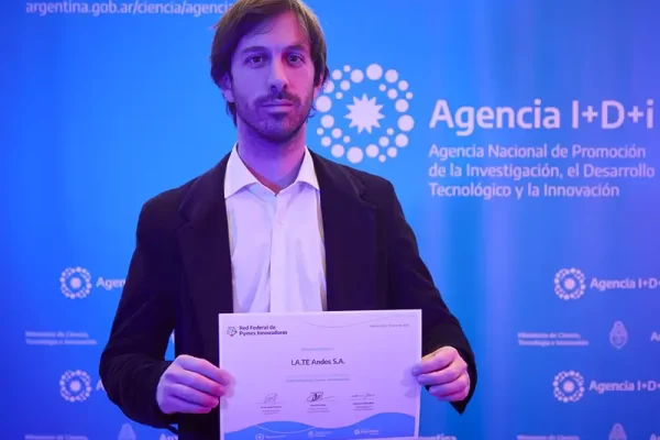 Reconocida en los Premios a Pymes Innovadoras argentinas - La.Te. Andes