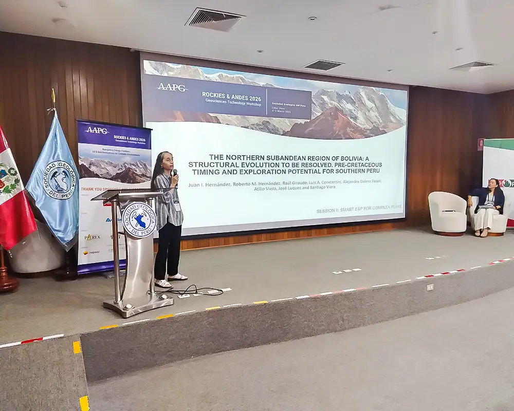 LA.TE. ANDES S.A en el AAPG Rockies and Andes Geosciences Technology Workshop 2026, Lima, Peru - La.Te. Andes